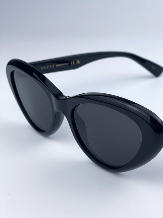 NEW Gucci GG1170S 001 Black Grey Cat Eye Women Sunglasses main image 5